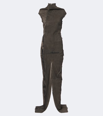 DRKSHDW Sl Etna denim maxi dress | Rick Owens
