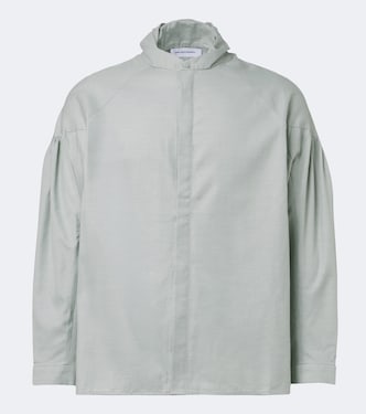 Evers cotton and cashmere shirt | Kiko Kostadinov
