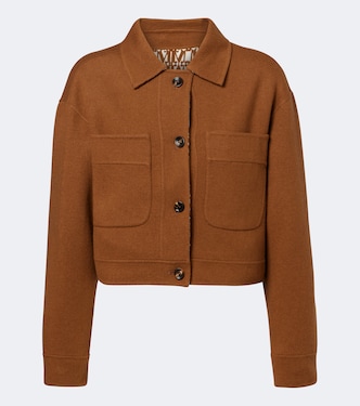 Reversible wool and cashmere jacket | Max Mara