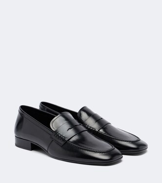 Leather penny loafers | Dries Van Noten