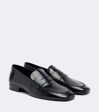 Leather penny loafers | Dries Van Noten