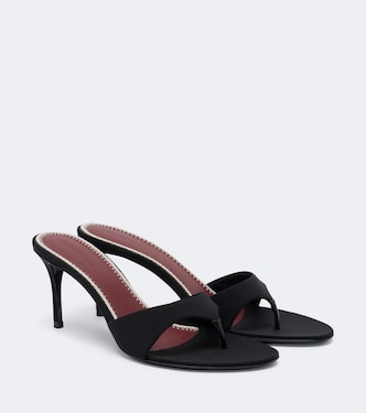 Satin thong sandals | Magda Butrym