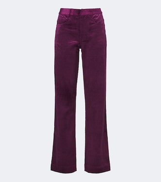 Pantaloni regular Ava in misto cotone | Christopher Esber