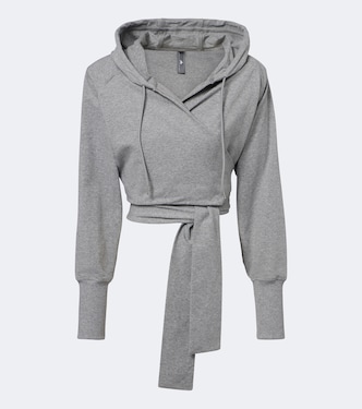 Sudadera con capucha cropped de jersey | Adidas by Stella McCartney