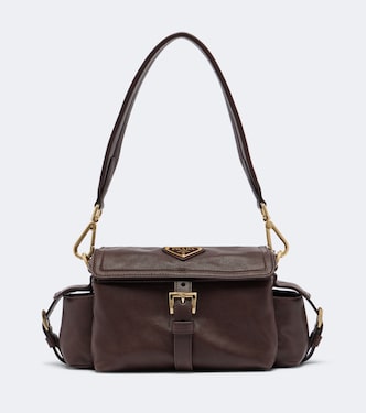 Prada Explore Medium leather shoulder bag  | Prada