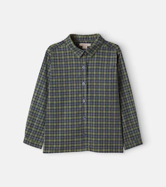 Cara checked cotton corduroy shirt | Konges Sløjd