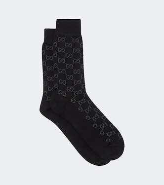 Socken GG aus Jacquard-Strick | Gucci