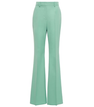 Pantalon évasé Laccato à taille haute | Sportmax