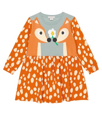 Printed cotton dress | Stella McCartney Kids
