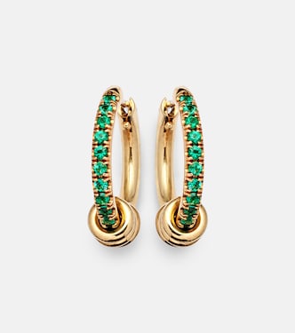 Boucles d’oreilles Ara en or 18 ct et émeraudes | Spinelli Kilcollin