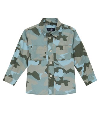 Camouflage cotton-blend jacket | Il Gufo