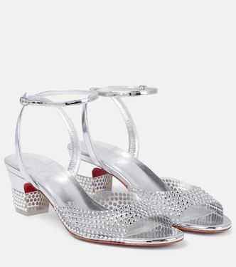 Cassandrissima embellished PVC sandals | Christian Louboutin