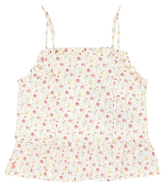 Floral cotton blend shirt | Polo Ralph Lauren Kids