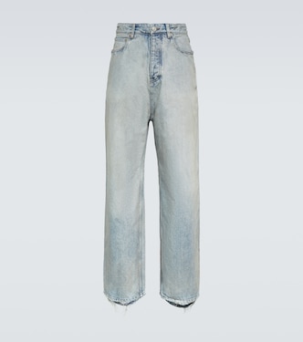 Distressed wide-leg jeans | Balenciaga