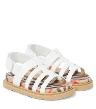 Leather sandals | Burberry Kids