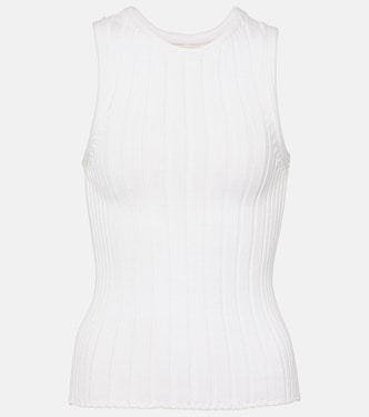 Manu cotton-blend tank top | Khaite
