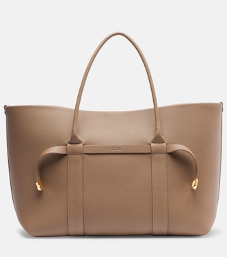 Ghiera Large leather tote bag | Loro Piana