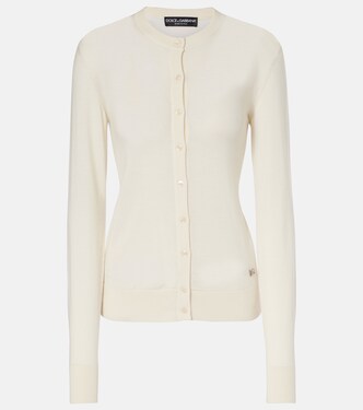 DG cashmere and silk cardigan | Dolce&Gabbana
