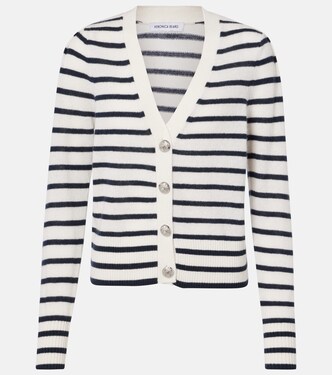 Solene striped cashmere cardigan | Veronica Beard