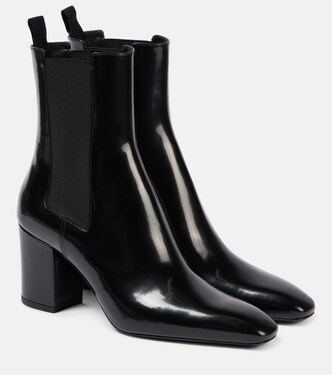 Betty 70 leather ankle boots | Saint Laurent