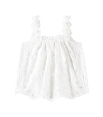 Layla lace organza top | Tutu Du Monde