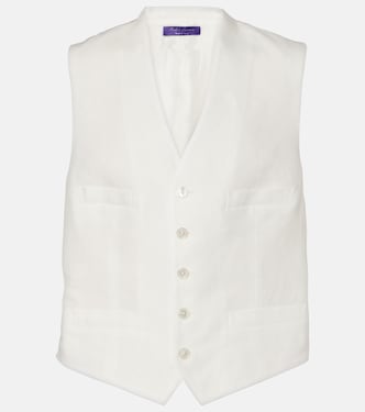 Jaiden linen vest | Ralph Lauren Collection