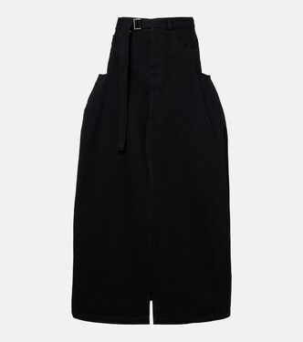 Denim maxi skirt | Sacai