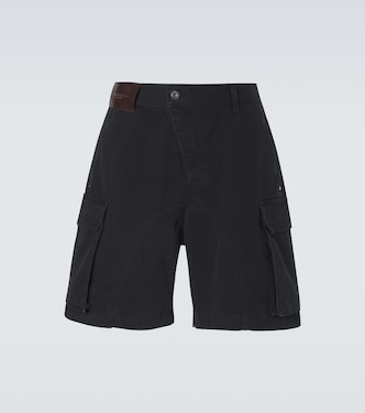 Twisted cotton shorts | JW Anderson