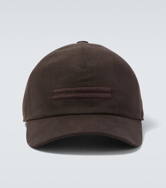 Cappello da baseball in cotone con ricamo | Zegna