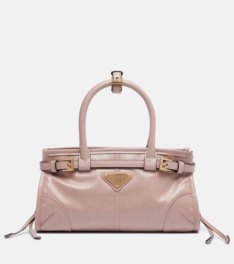 Prada Bonnie Mini leather top handle bag | Prada