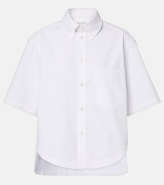 قميص من القطن بقصة واسعة | Victoria Beckham