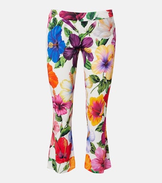 Pantalones capri florales | Dolce&Gabbana