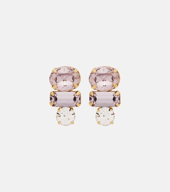 Patricia crystal-embellished earrings | Jennifer Behr