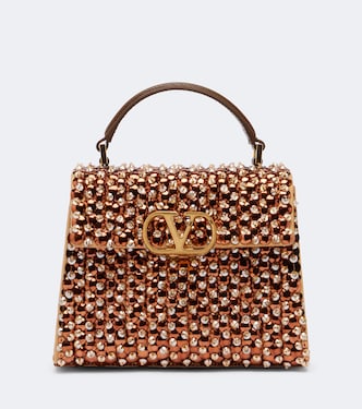 VSling Mini embellished top-handle bag | Valentino Garavani