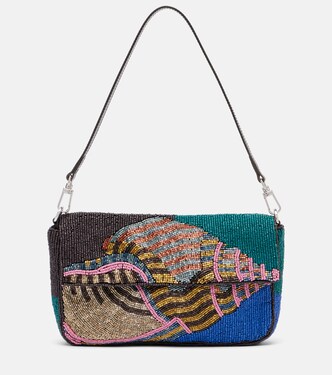 Timmy beaded shoulder bag | Staud
