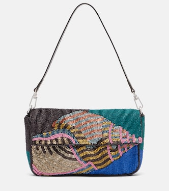Bolso al hombro Timmy con cuentas | Staud