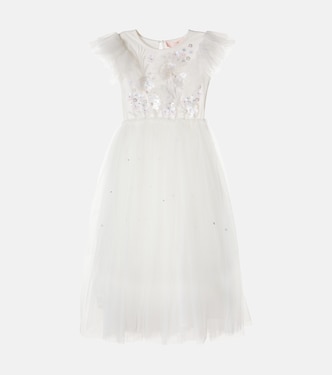 Cascade embellished tulle dress | Tutu Du Monde
