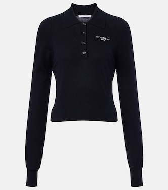 Cotton and silk polo sweater | Givenchy
