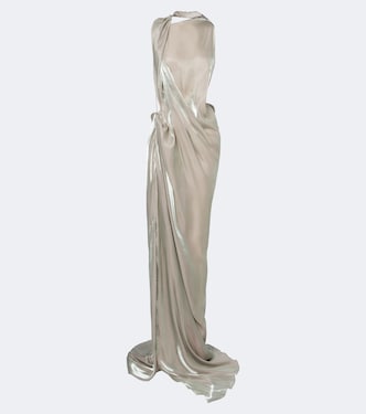 Glow Up draped open-back gown | Maticevski