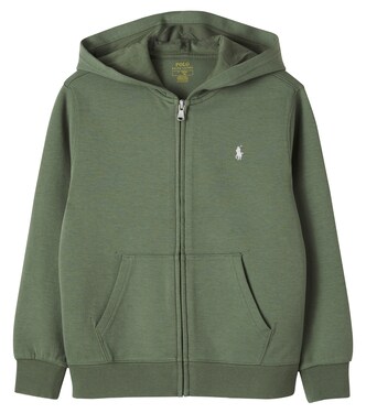 Cotton-blend hoodie | Polo Ralph Lauren Kids