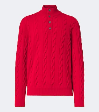 Cable-knit cashmere sweater | Kiton
