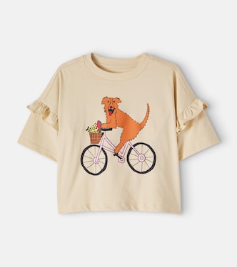 Camiseta de jersey de algodón estampada | Fábula