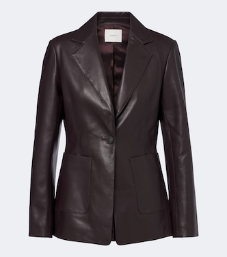 Blazer Glenview aus Leder | Joseph