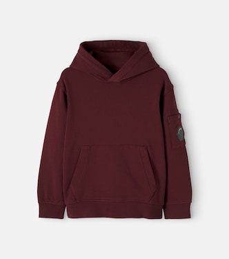 Logo cotton hoodie | C.P. Company Kids