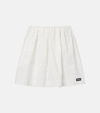 Minirock aus Popeline | Miu Miu