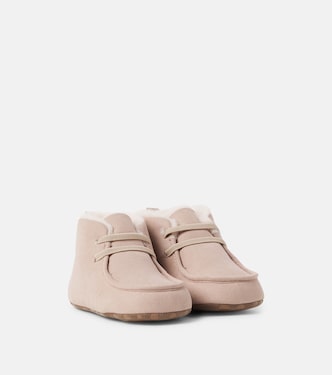 Baby Mae booties | Wheat