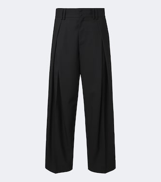 Weite Hose aus Wolle | Dolce&Gabbana