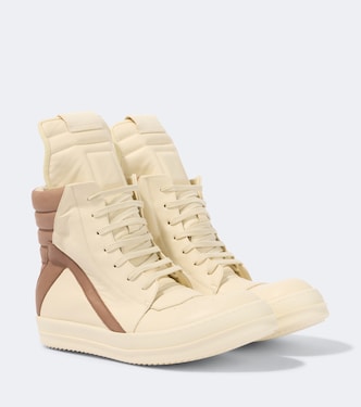 Geobasket leather sneakers | Rick Owens