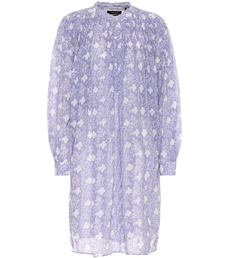 Robe chemise Erika imprimée en coton et soie | Isabel Marant
