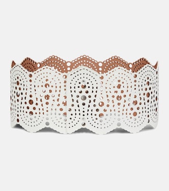 Leather corset belt | Alaïa